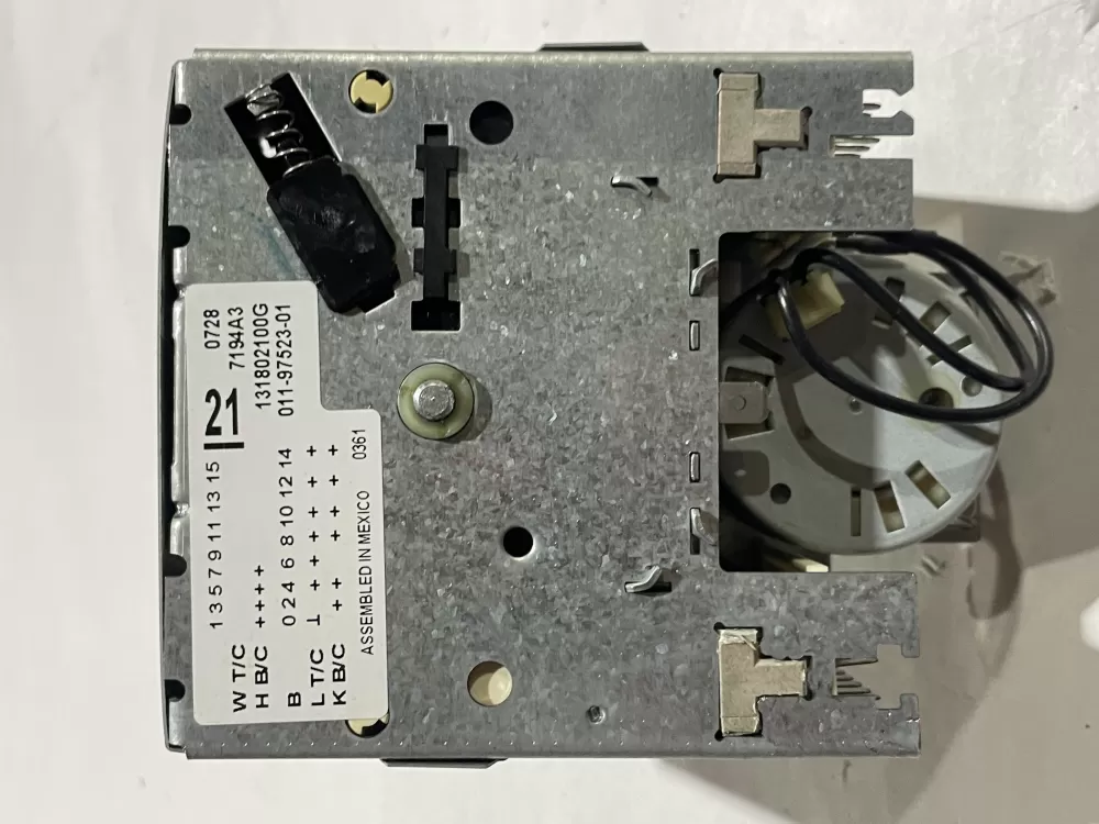 GE Frigidaire Kenmore Electrolux 131802100G Washer Timer AZ186645 | Wm2645