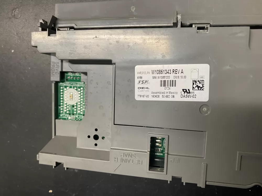 Whirlpool Kenmore W10746418 W10782663 Dishwasher Control Board AZ18694 | BK750