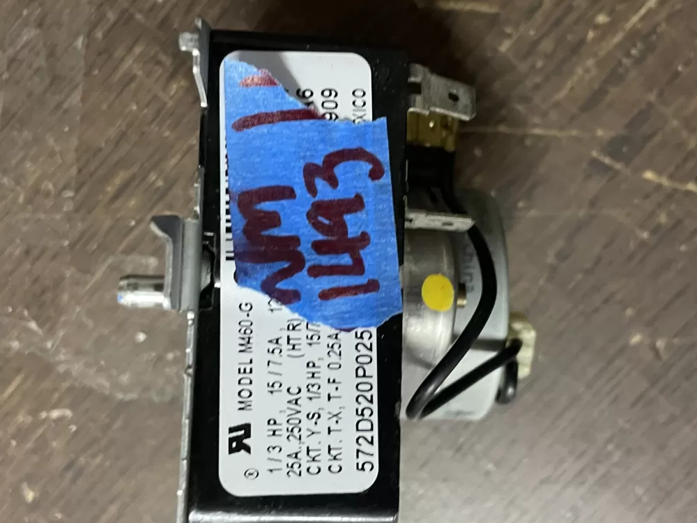 GE 572D520P025 Dryer Timer AZ43700 | Wm1493
