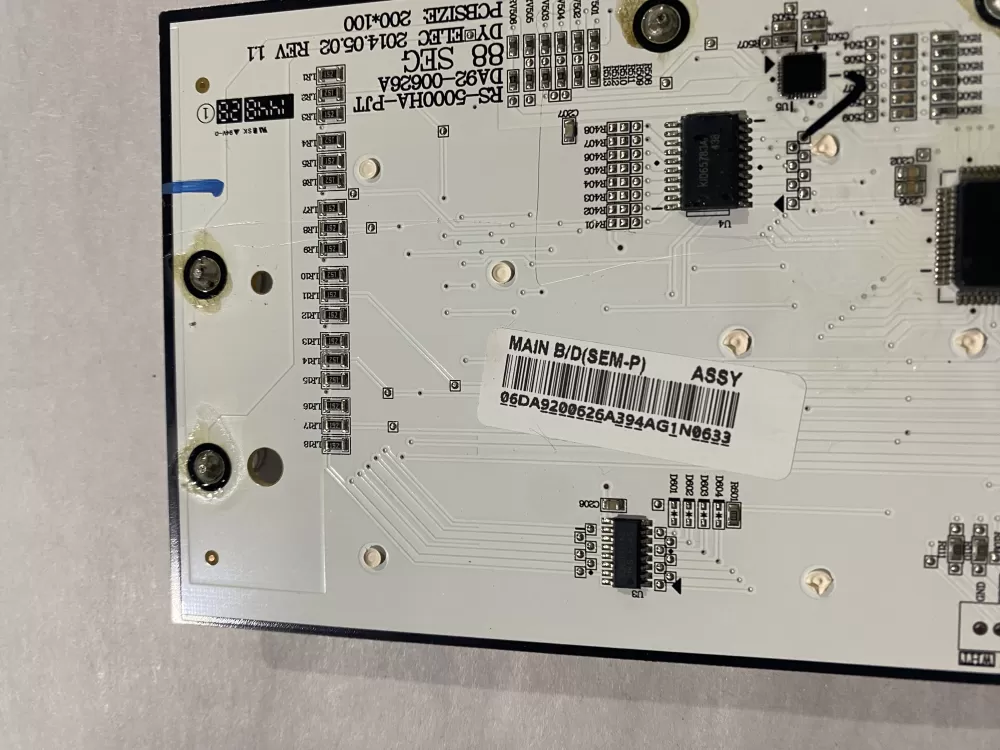Samsung Refrigerator Dispenser Control Board -DA92-00626A AZ194385 | BK564