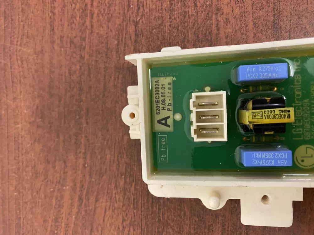 LG 6201EC3002A Dryer Control Board Noise Filter AZ59731 | BK2030