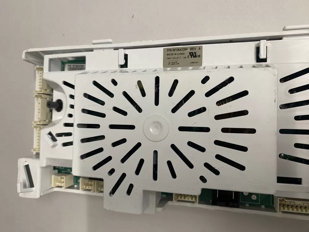 Whirlpool WPW10643260 Washer Control Board AZ226578 | BK2016