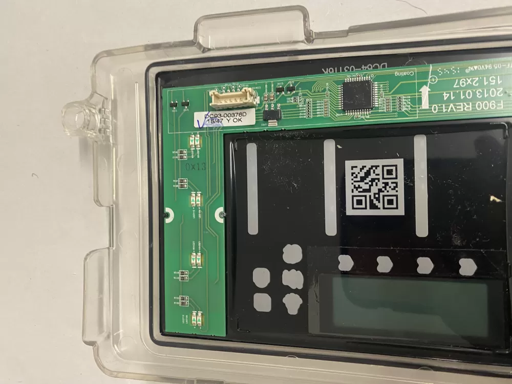 Samsung DC92-01607J DC94-06643A Dryer UI Control Board AZ204951 | BK2224