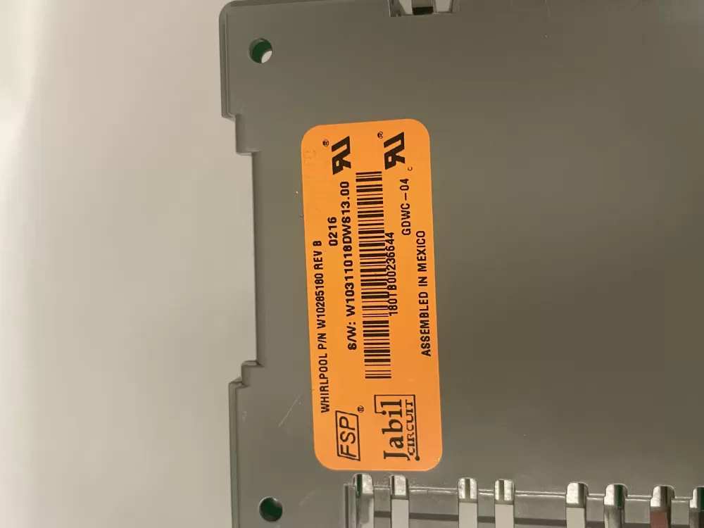 Whirlpool Maytag KitchenAid Dishwasher Control Board AZ232184 | Wm919