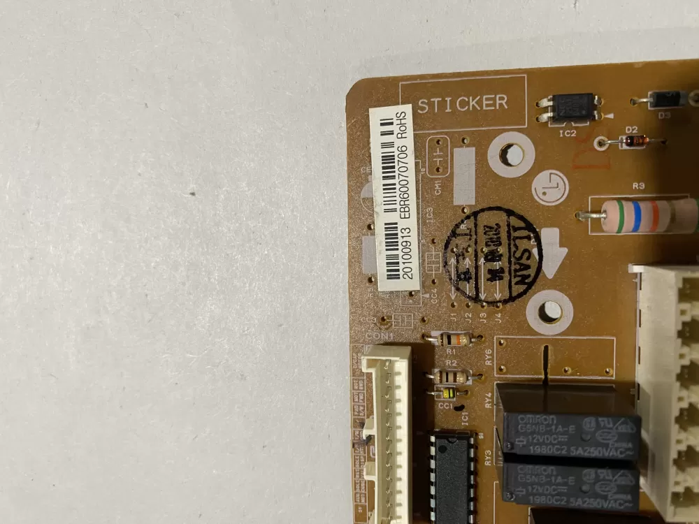 LG Kenmore EBR60070706 Refrigerator Control Board AZ175910 | BK707