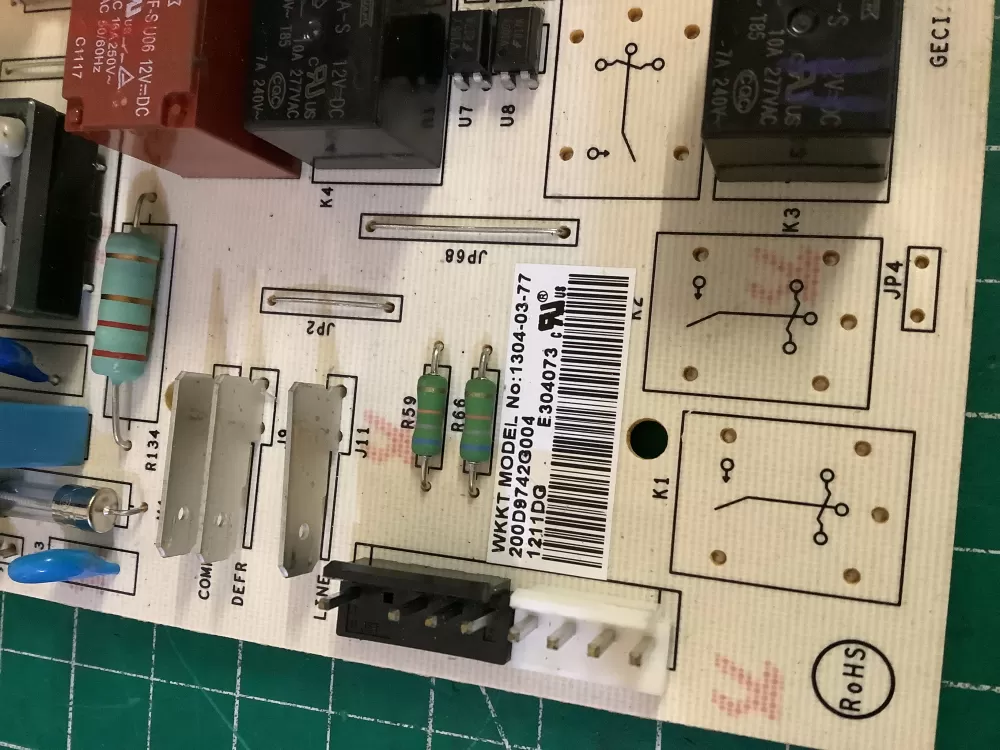 GE EBX1110P002 200D49742G004 WR55X10996 Fridge Control Board AZ178841 | NR2667