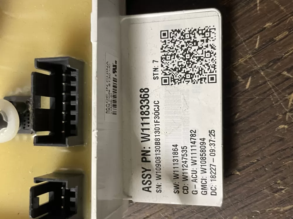Whirlpool Maytag W11183368 W11195970 Washer Control Board AZ41467 | Wm1722