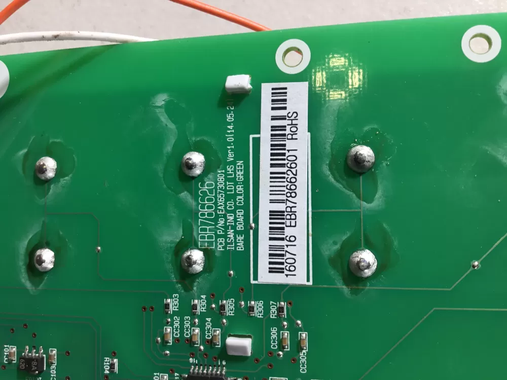 LG Kenmore EBR78662601 Refrigerator Dispenser Control Board AZ42631 | NR1743