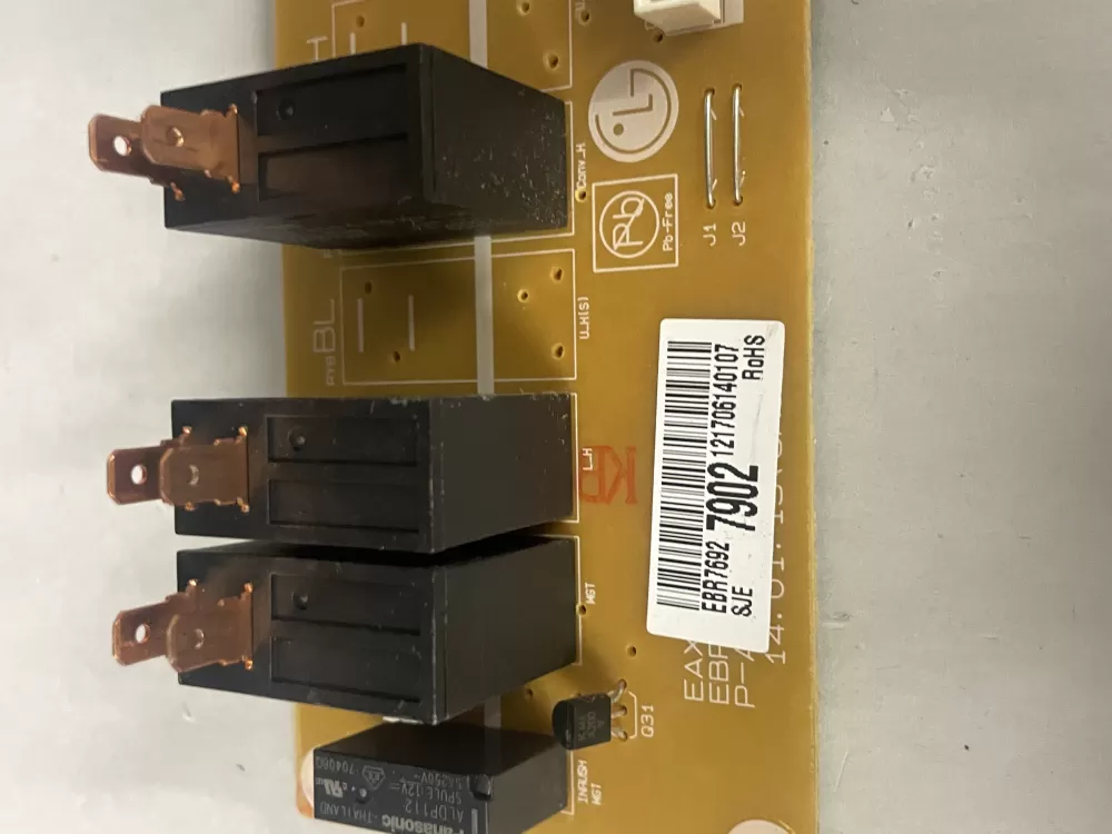 OEM GE Oven Relay Board EBR76927902 AZ222275 | Wm2049