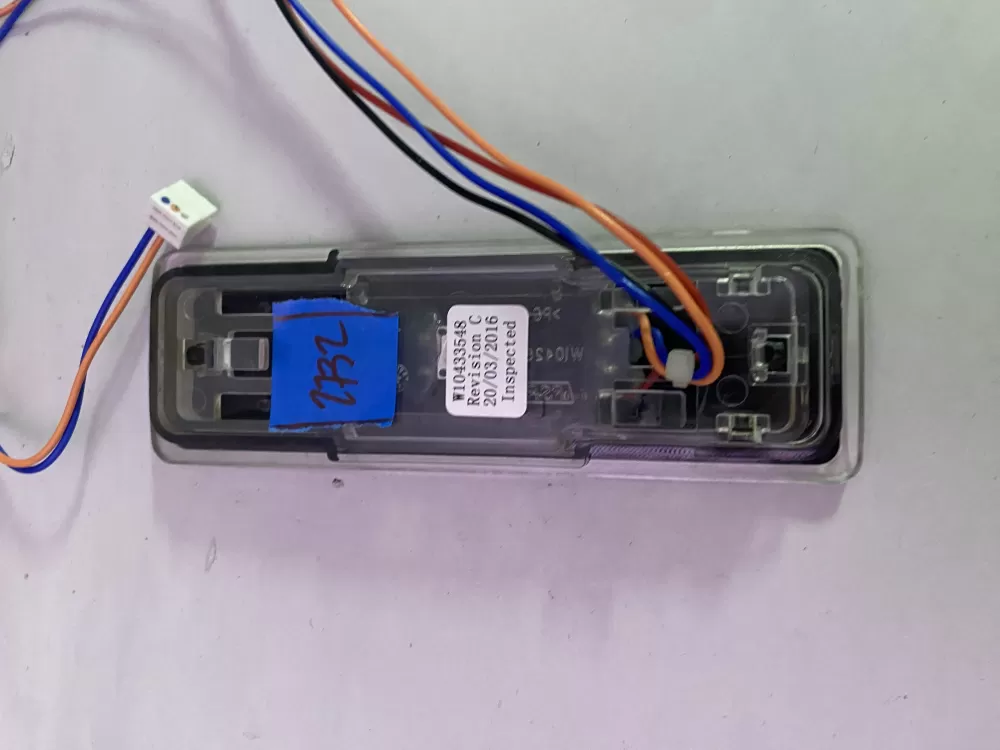 Maytag W10433548 Refrigerator Dispenser Pad Actuator AZ197314 | BK2732