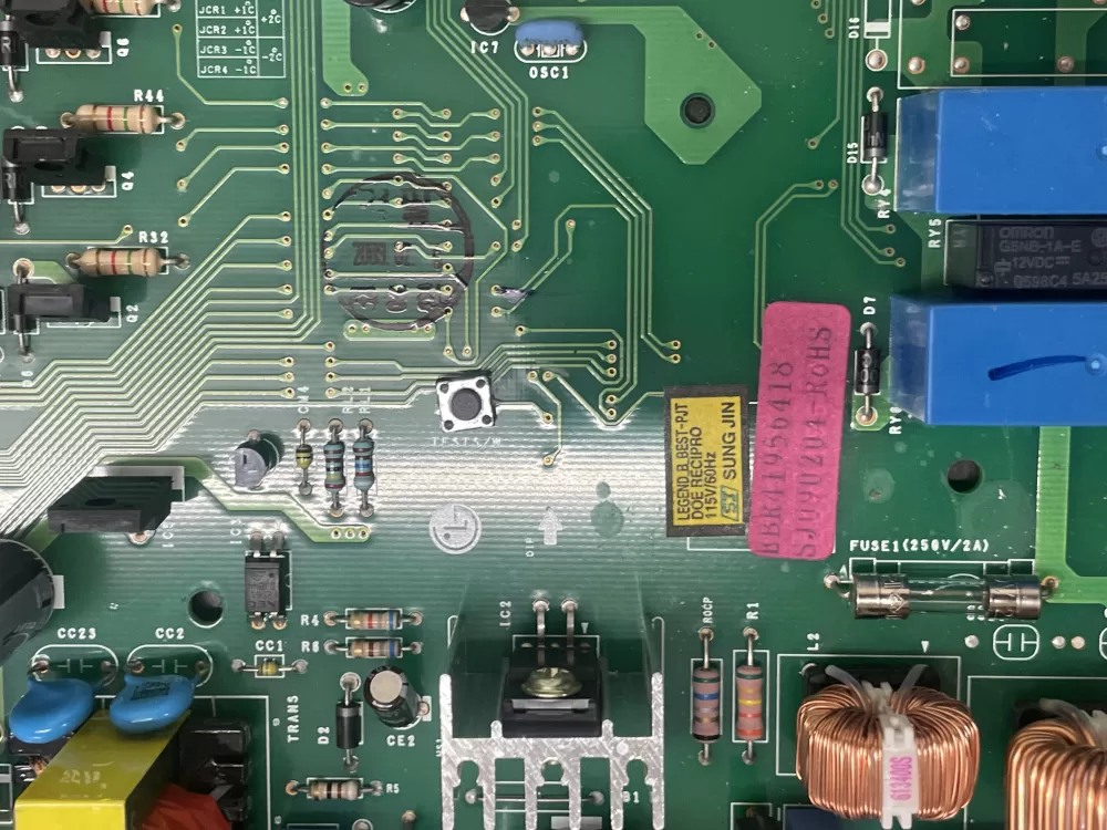 LG Kenmore AP4671992 EBR41956418 Refrigerator Control Board AZ34493 | KM1701