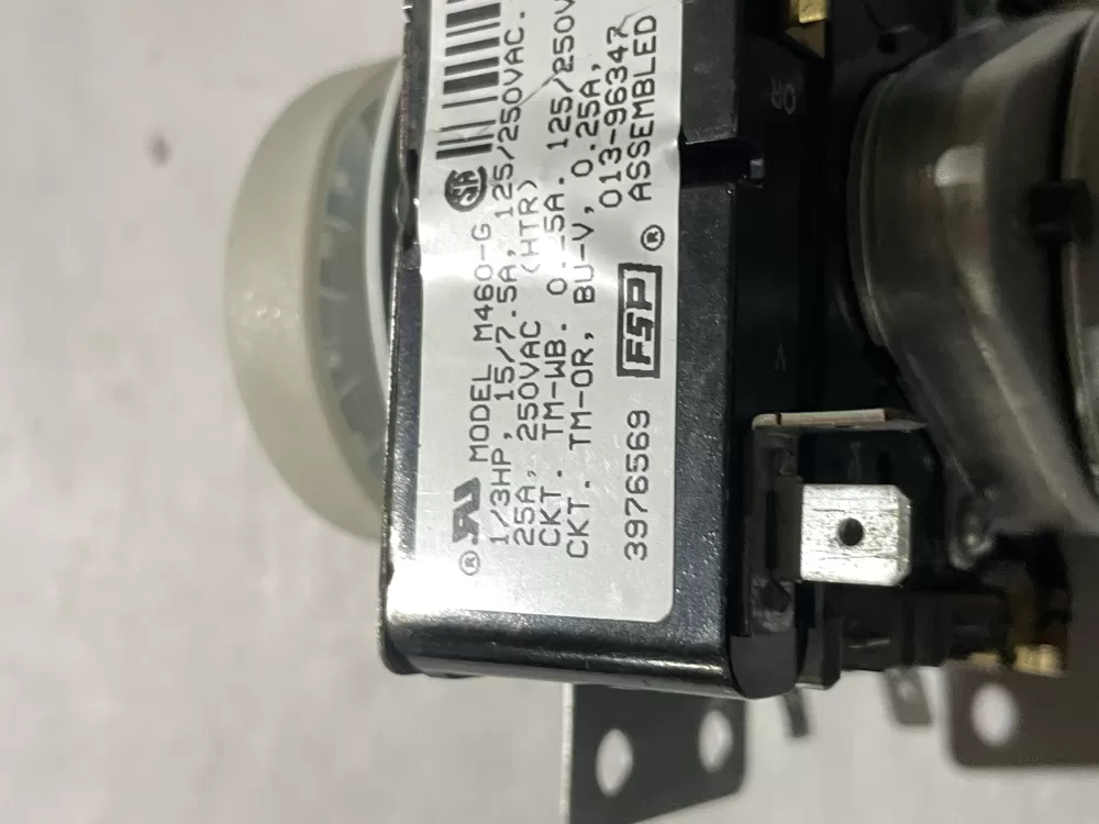Whirlpool 3976569A 3976569 WP3976569 AP6009020 Dryer Timer AZ201700 | Wm2433