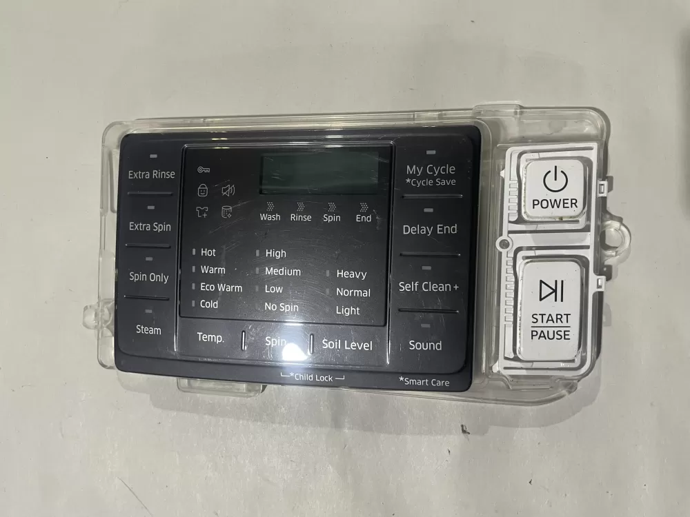 Samsung DC92-01607J AP6243588 DC94-06643A DC93-00376D PS12084833 Dryer UI Control Board