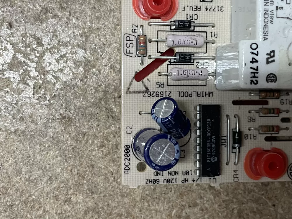 Whirlpool ADC2000 Refrigerator Adaptive Defrost Control Board AZ13836 | KM1628