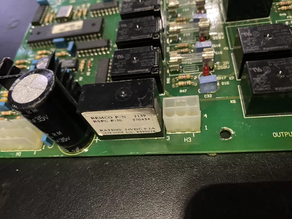 SpeedQueen 370434 24v Washer Control Board Relay Output AZ25138 | BK440