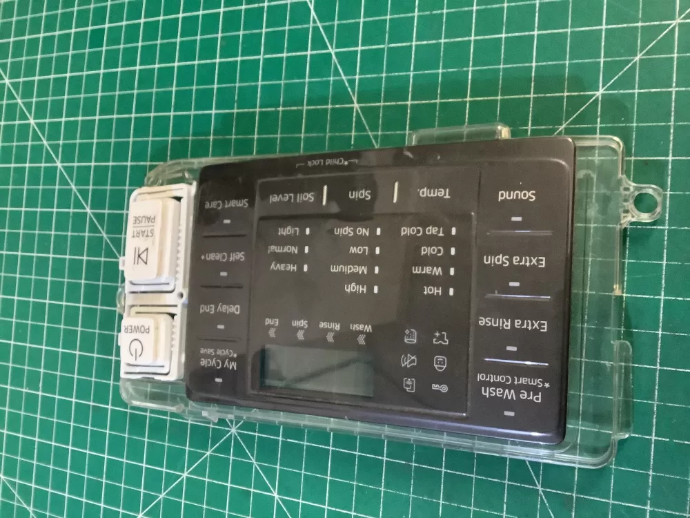 Samsung DC92-01607J AP6243588 DC94-06643A DC93-00376D PS12084833 Dryer UI Control Board