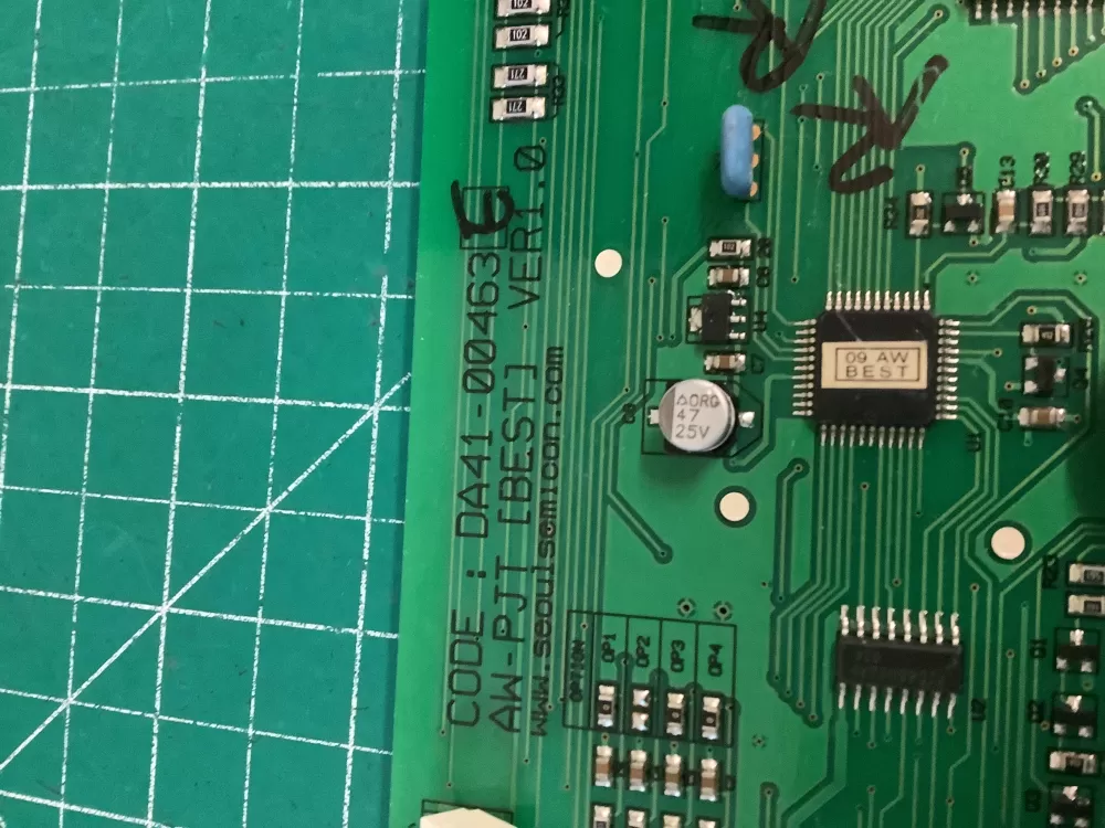 Samsung DA41-00463E Refrigerator Dispenser Display Control Pn: AZ226716 | NR549