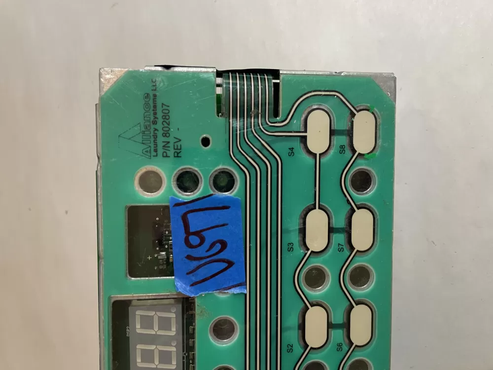 Speed Queen 802808P Washer Control Board C4 Tier 3 Alliance AZ189111 | KMV697