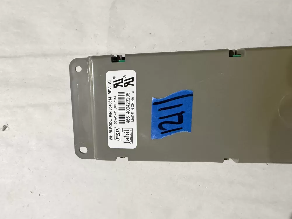 Whirlpool Kenmore 8546514 Dishwasher Control Board W10039780 AZ220846 | KM1211