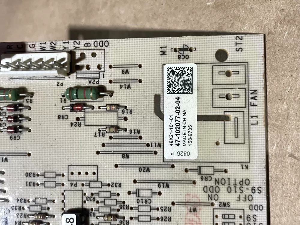 Rheem Air Handler Control Board 47-102077-02-04 156-9735 AZ73373 | Wm802