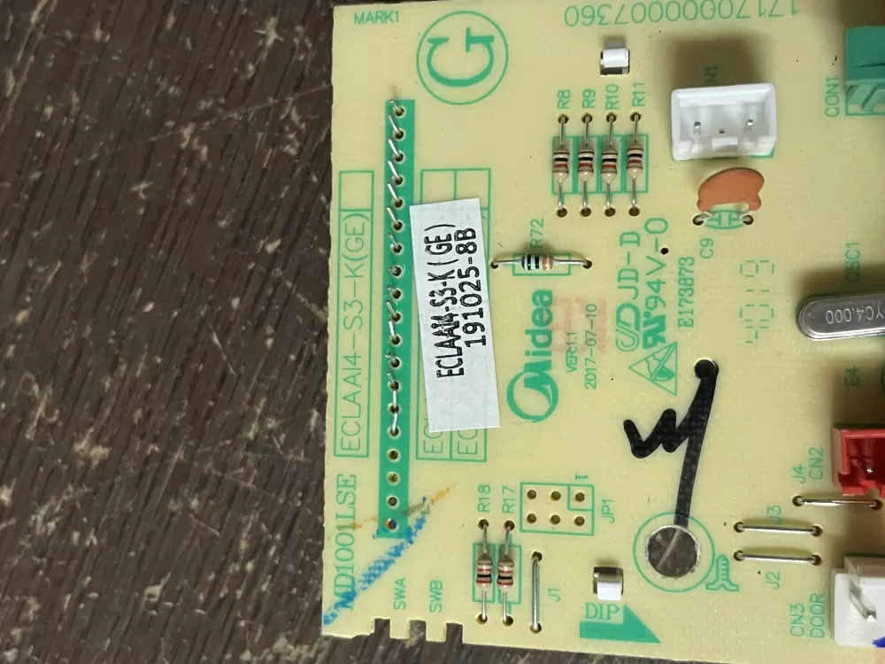 GE WB27X29822 17170000007360 Microwave Oven Main Control Board AZ53551 | Wm1897