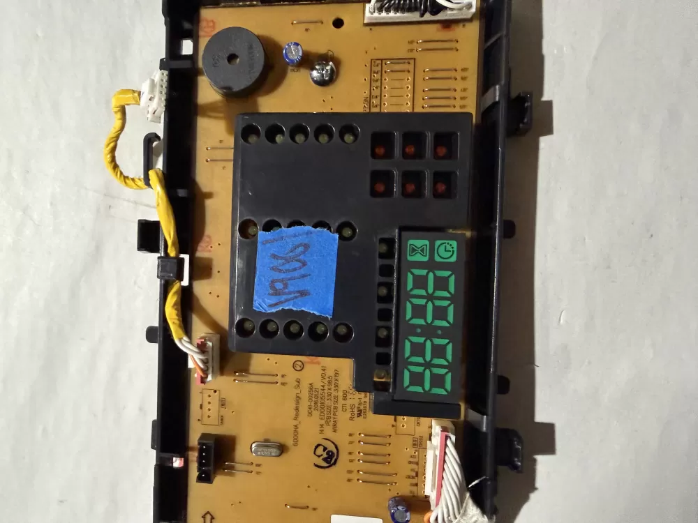 Samsung DC94-06607A Washer User Interface Control Board AZ211375 | KMV906