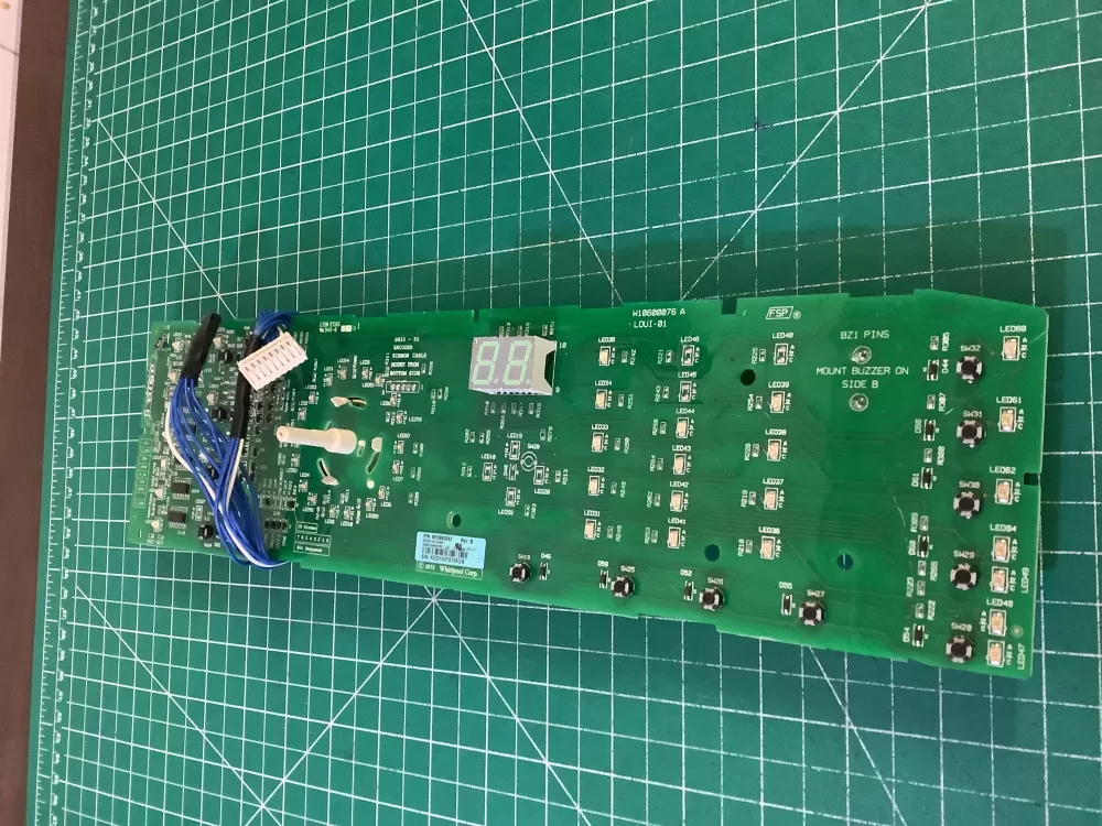 Whirlpool Kenmore W10583043 Washer Control Board Interface AZ208608 | NR90