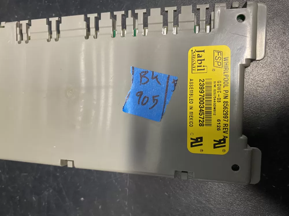 Kenmore KitchenAid W10084141 Dishwasher Control Board AZ22107 | BK905