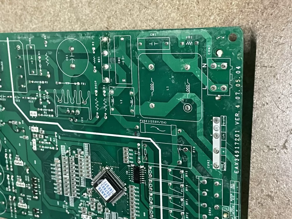 LG EBR34917101 Refrigerator Control Board AZ25931 | KM79