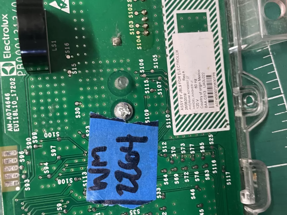 Frigidaire dryer control board AZ203195 | Wm2264