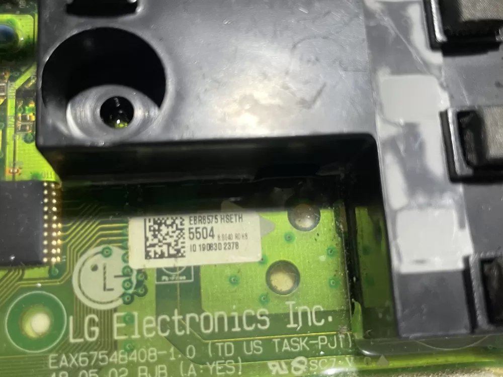 LG Kenmore EBR85755504 Washer Control Board AZ142797 | Wmv755