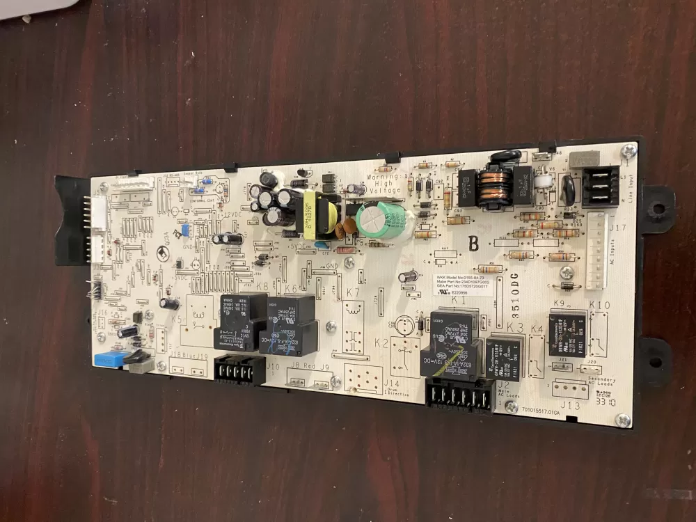 GE 175D5720G017 WE4M511 PD00024349 WE4M512 1811215 AP4980904 EAP3487197 PS3487197 234D1097G002 Dryer Control Board