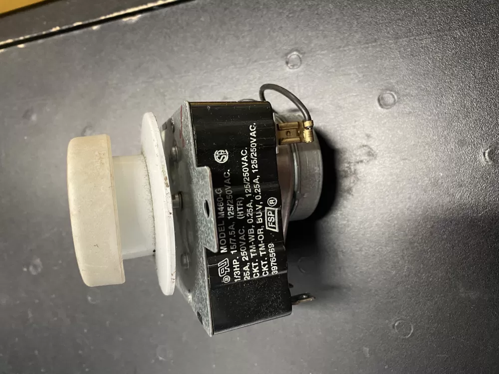 Whirlpool  Kenmore  Roper  Estate AP6009020 3393934 3976569 WP3976569 PS11742162 Dryer Timer