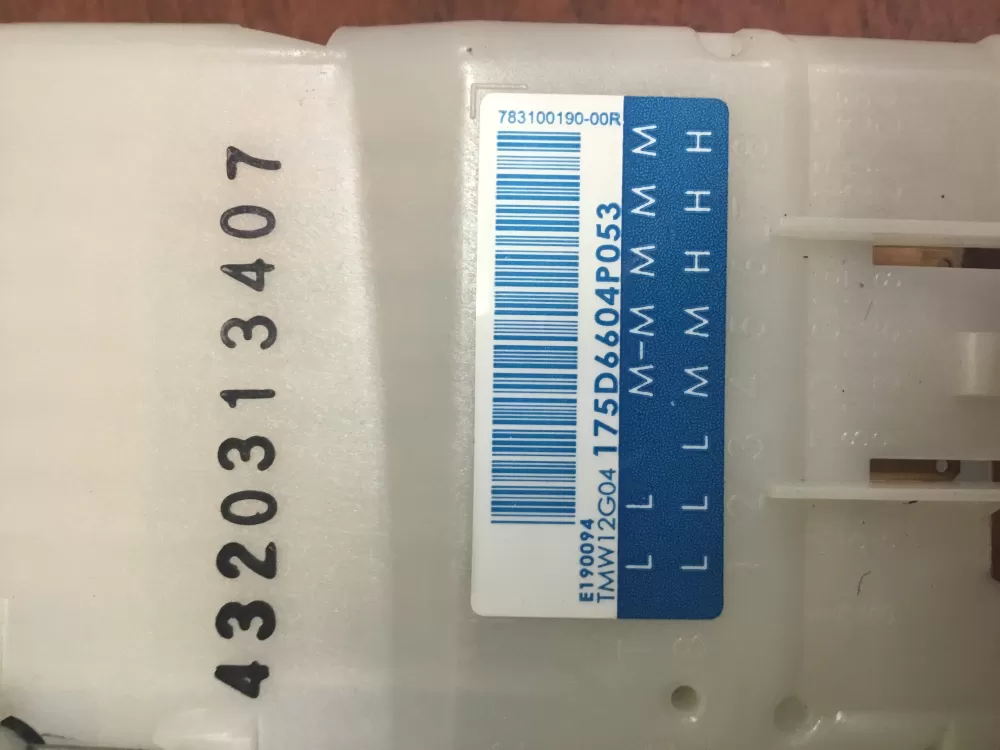 GE WH12X10527 175D6604P053 Washer Timer AZ33806 | NR1687