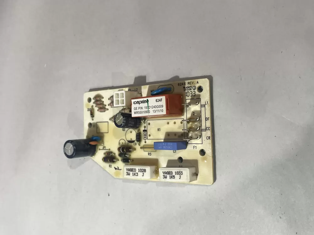 GE WR55X21623 WR55X10900 Refrigerator Control Board Defrost AZ205662 | Wm135