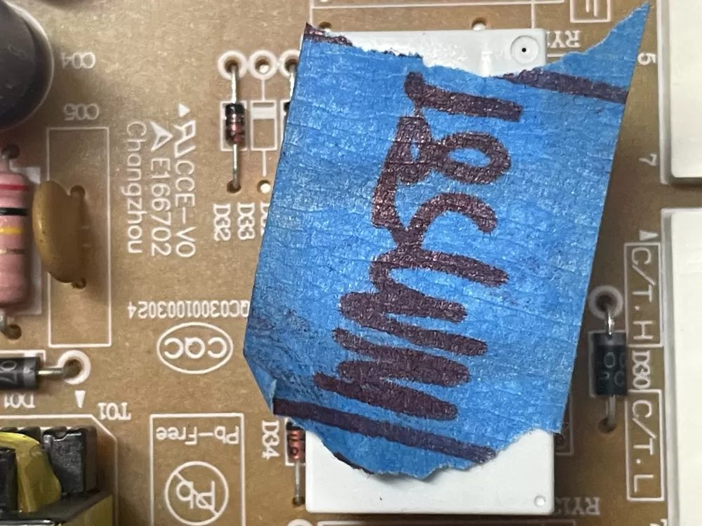 LG EBR64419605 Kenmore Microwave Control Board AZ12572 | 581