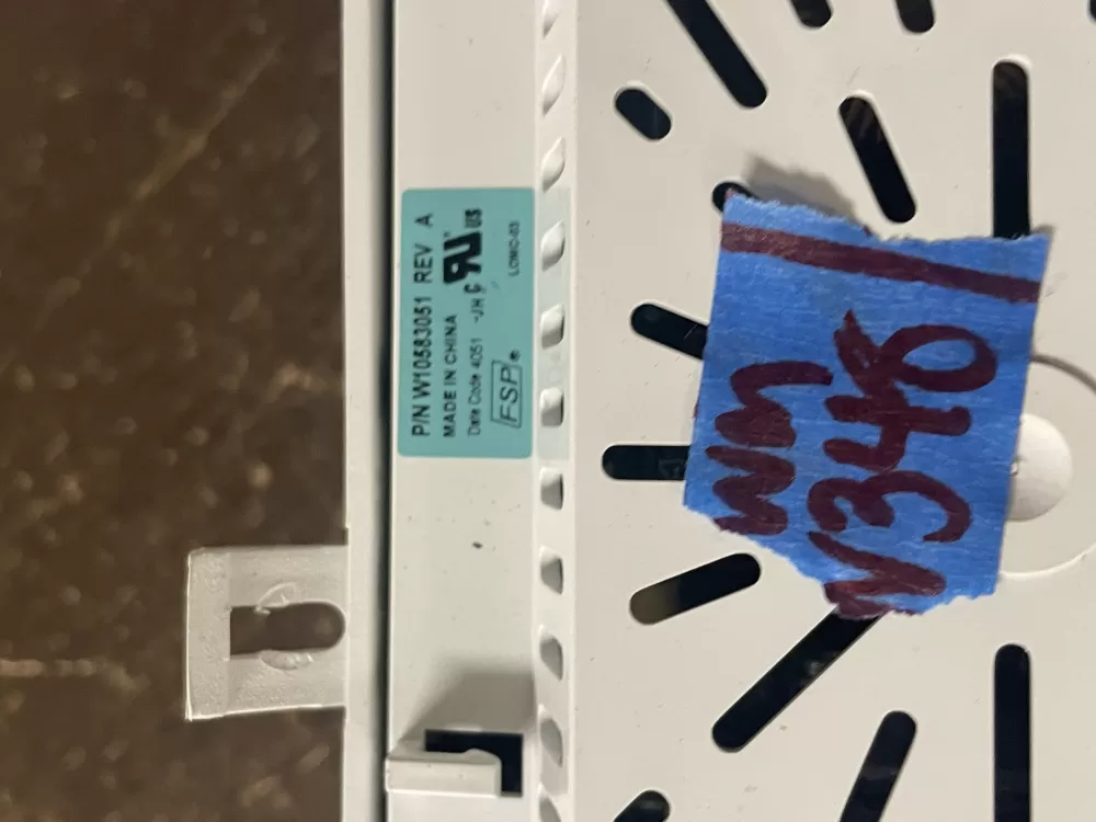 Kenmore Whirlpool Washer Control Board W10583051 AZ45139 | Wmv348