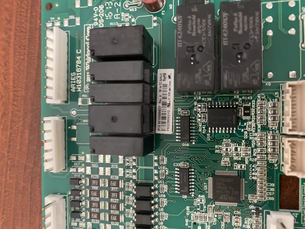 Whirlpool  Maytag  KitchenAid  Kenmore W10589837 WPW10589837 PS11756599 Refrigerator Control Board