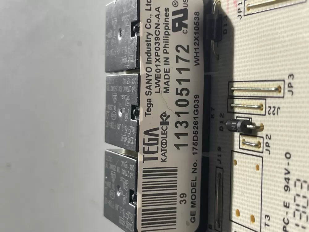 GE WH12X10614 175D5261G039 EBX1129P004 Washer Control Board AZ40012 | Wm361