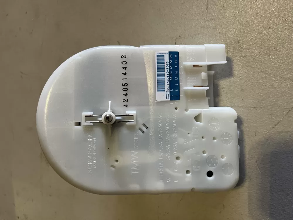 GE WH12X10527 175D6604P053 Washer Timer AZ44774 | JT1370