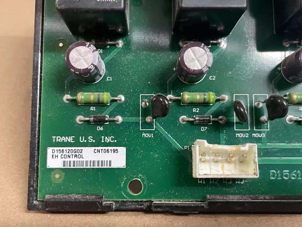 Trane EM Heat Control Board CNT06195 D156120g02 AZ103445 | Wm1494