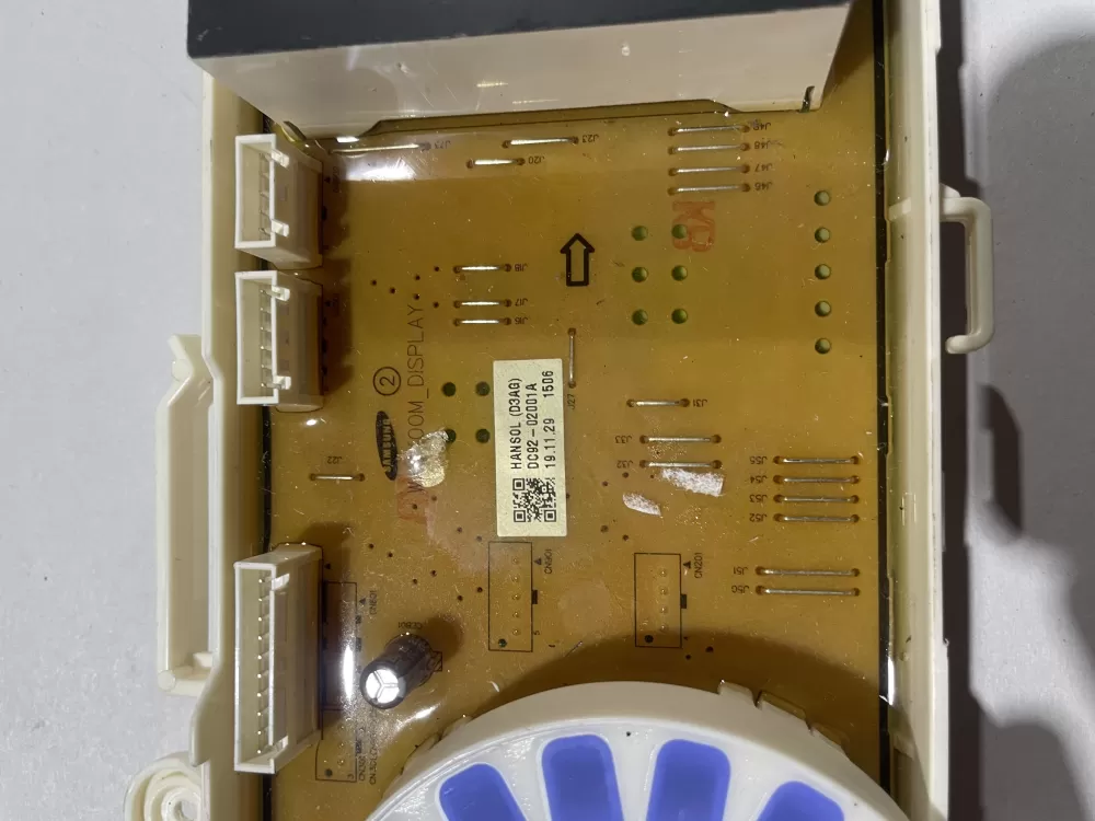 Samsung DC92 02001A AP6243666 DC92 02005A Washer Control Board AZ123468 | KMV652