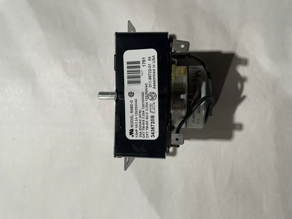 Whirlpool 3406720A PD00055932 3406720 529119 AP6008570 PS11741710 EAP11741710 Dryer Timer