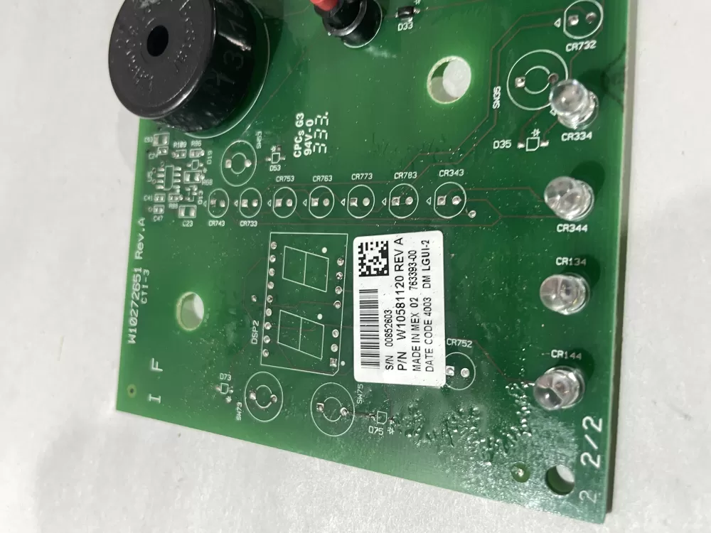 Whirlpool W10581120 Washer Control Board AZ205921 | Wm124