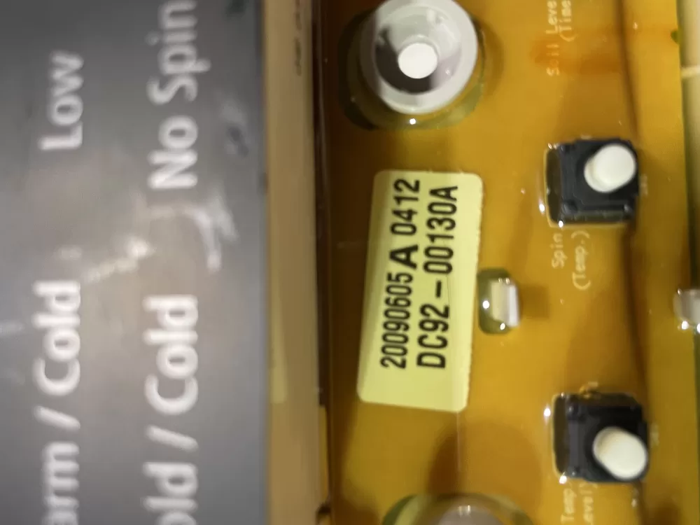 Samsung DC92 00130A Washer Board AZ148071 | Wmv626