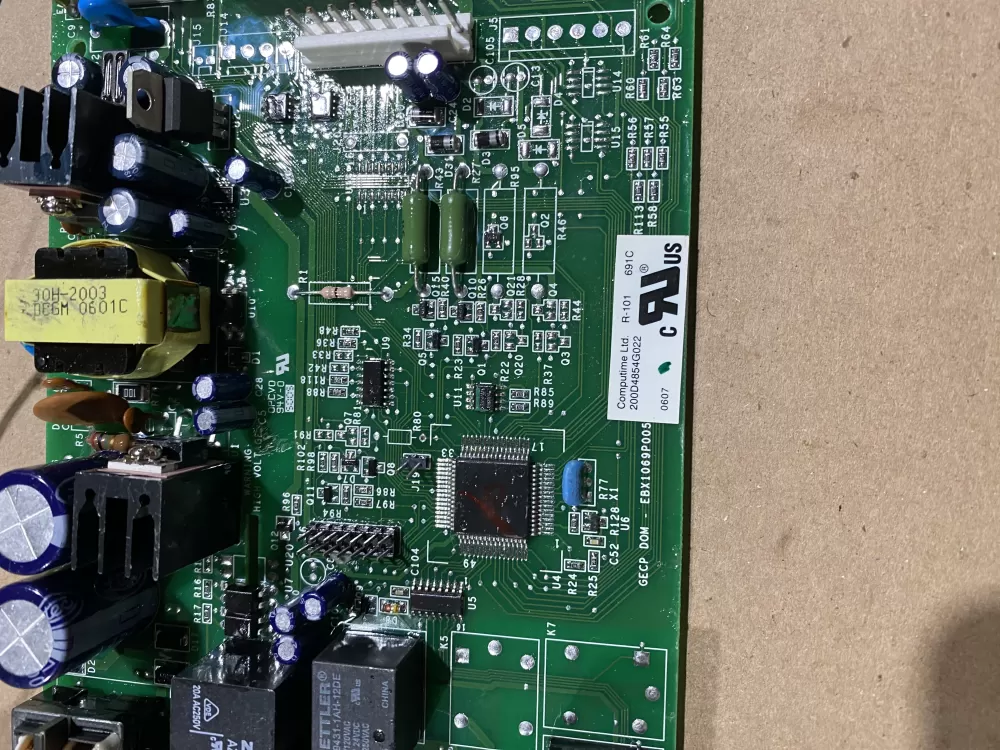GE EBX1069P005 200D4854G022 Refrigerator Control Board AZ65368 | BK2106