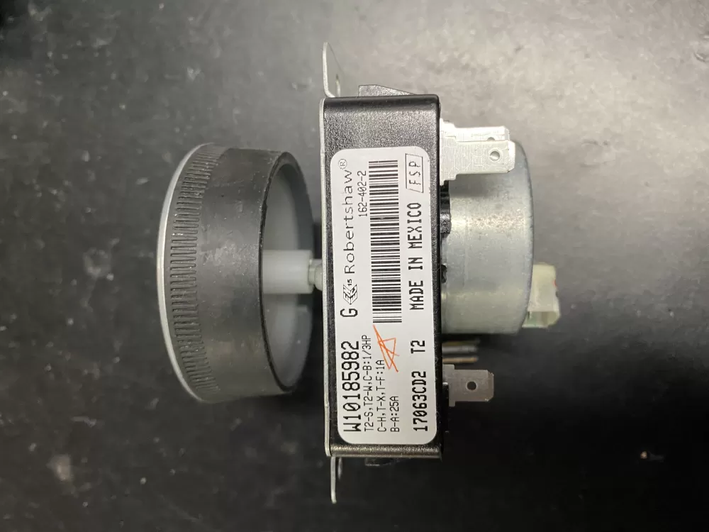 Whirlpool  Maytag  Kenmore AP6016541 W10185982 WPW10185982VP WPW10185982 PS11749831 Dryer Timer