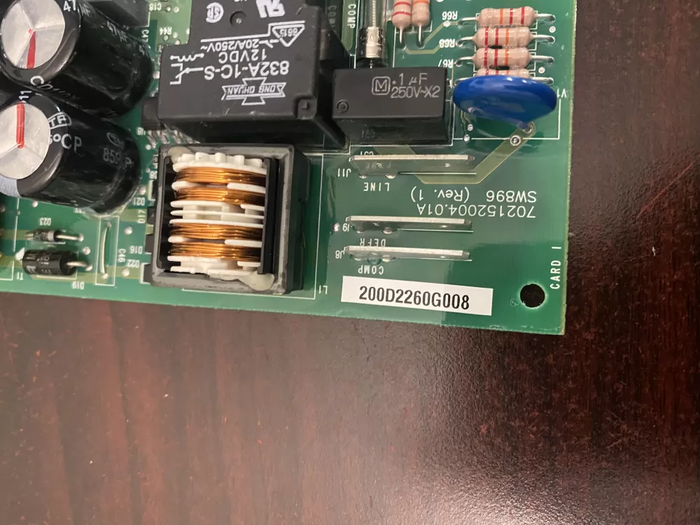 GE 200D2260G008 PD00074367 AP7188100 Refrigerator Control Board AZ39744 | BK560