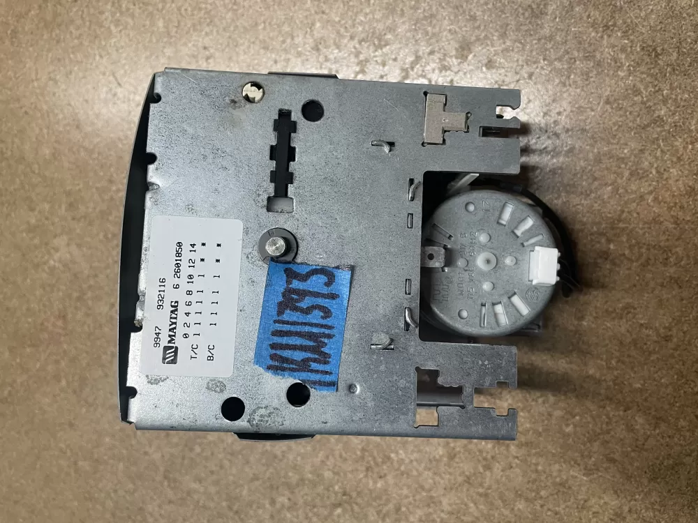 Maytag 62601850 6 2601850 Washer Timer 2601850 AZ1882 | KM1393