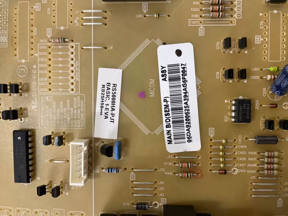 Samsung DA92 00625A DA9200625A Refrigerator Control Board Main AZ61925 | KM1951